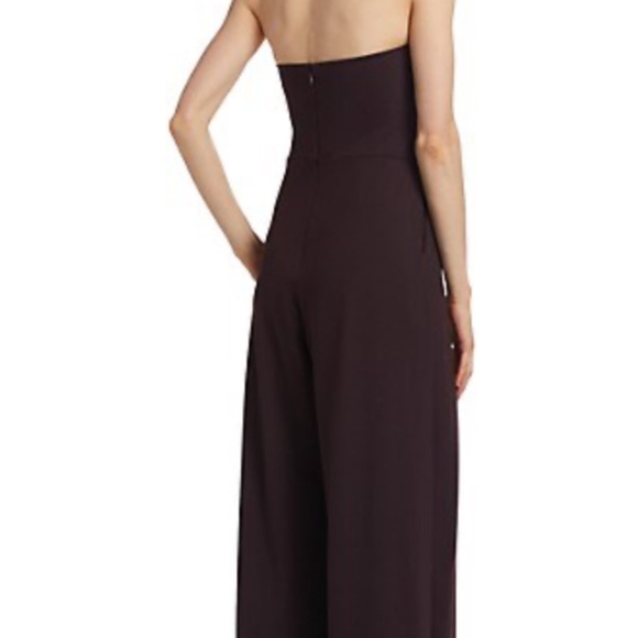 susana monaco Pleated Sweetheart Neck Jumpsuit - Picture 10 of 11